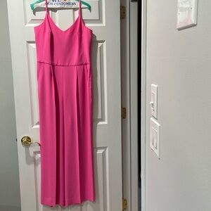 Trina Turk Jumpsuit.  Size 10. Color Pink.